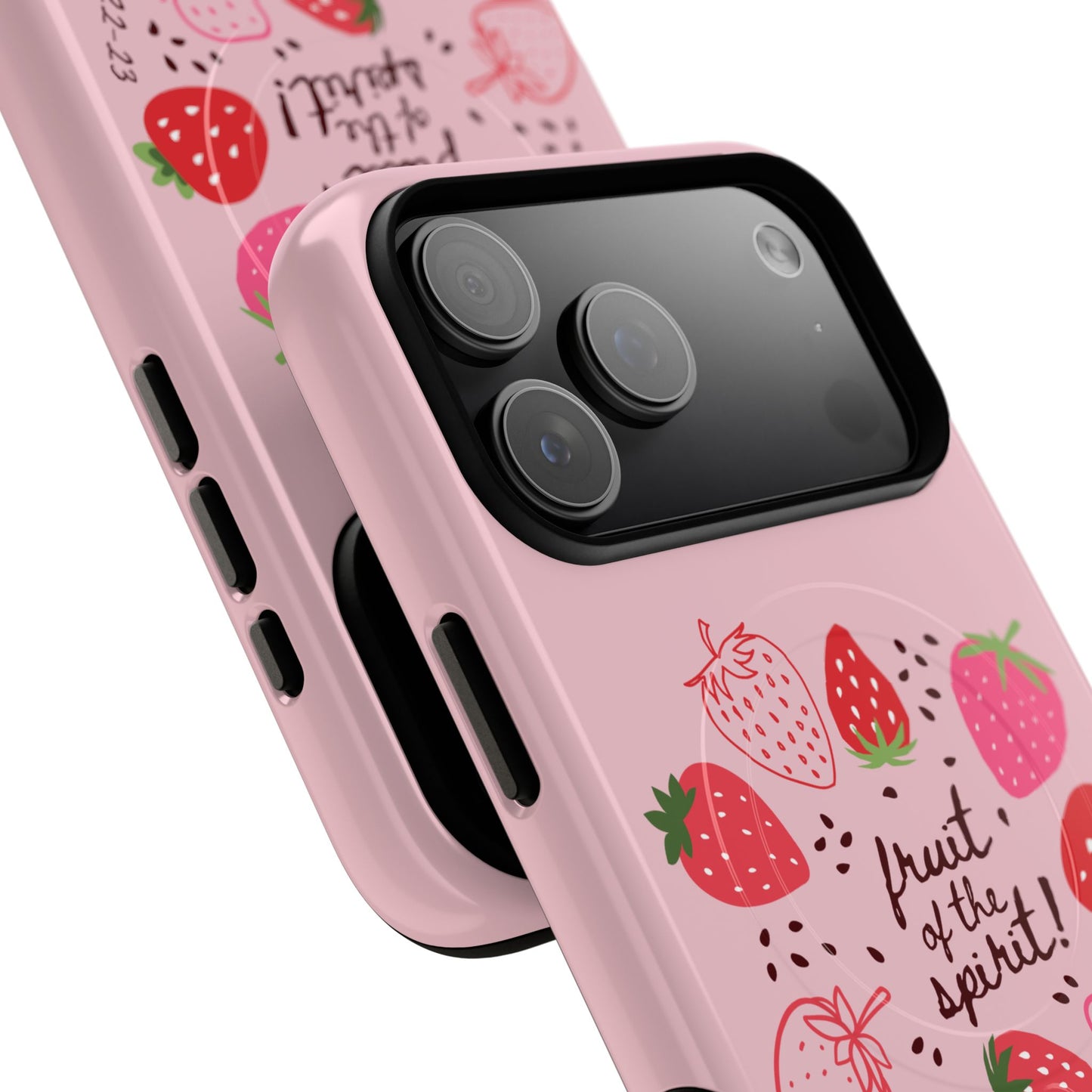 Fruits of the Spirit – Pink Phone Case