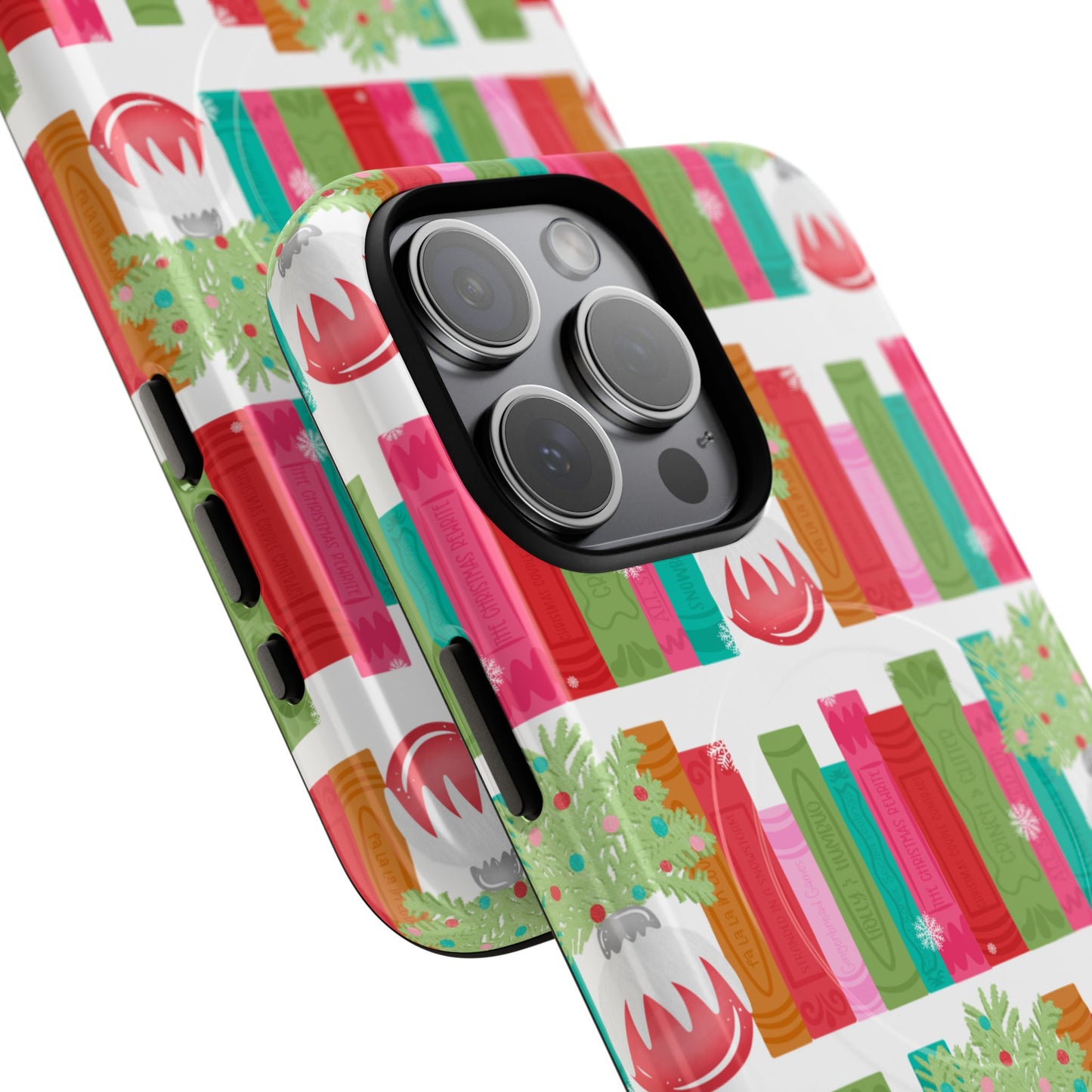 Christmas Bookshelf - Phone Case