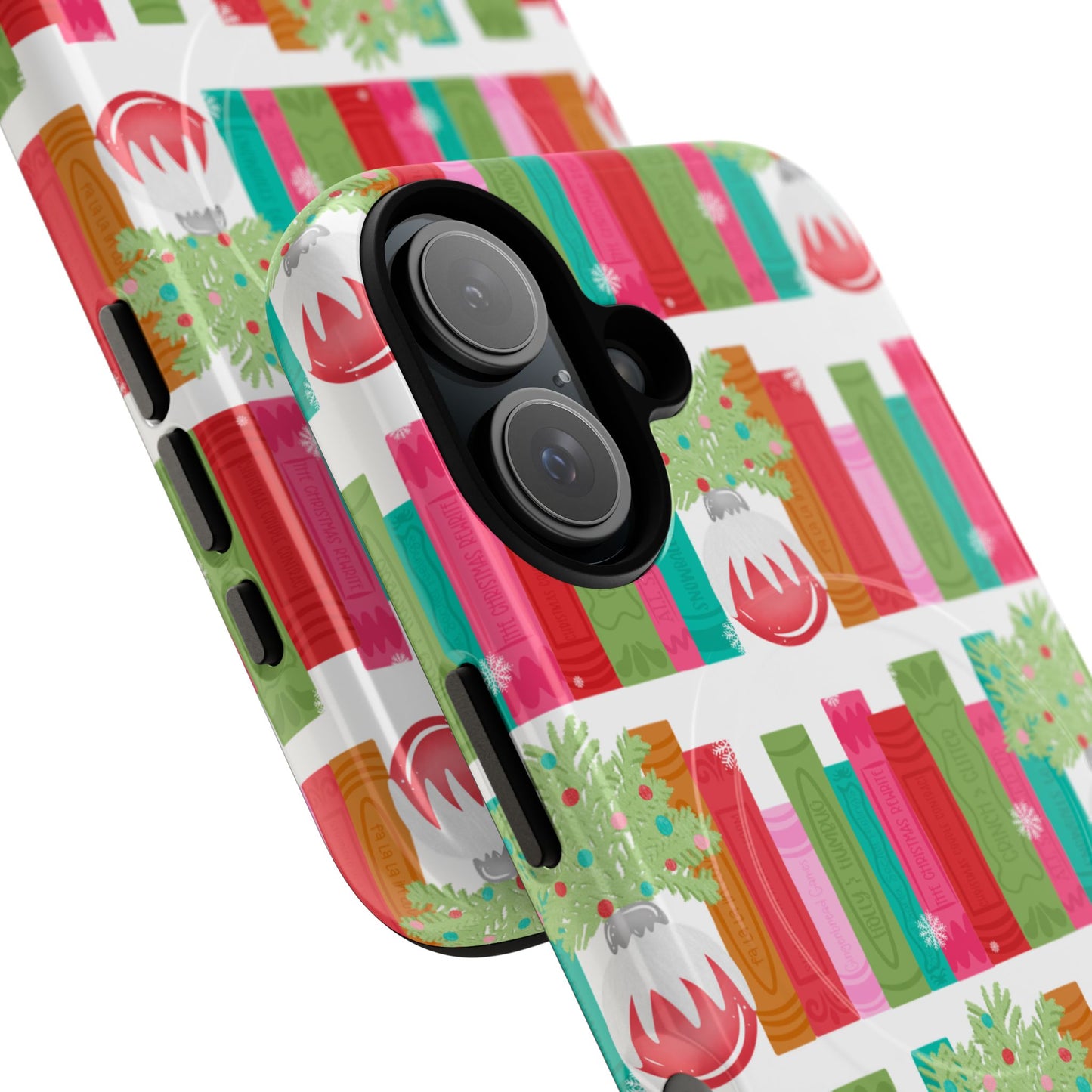 Christmas Bookshelf - Phone Case