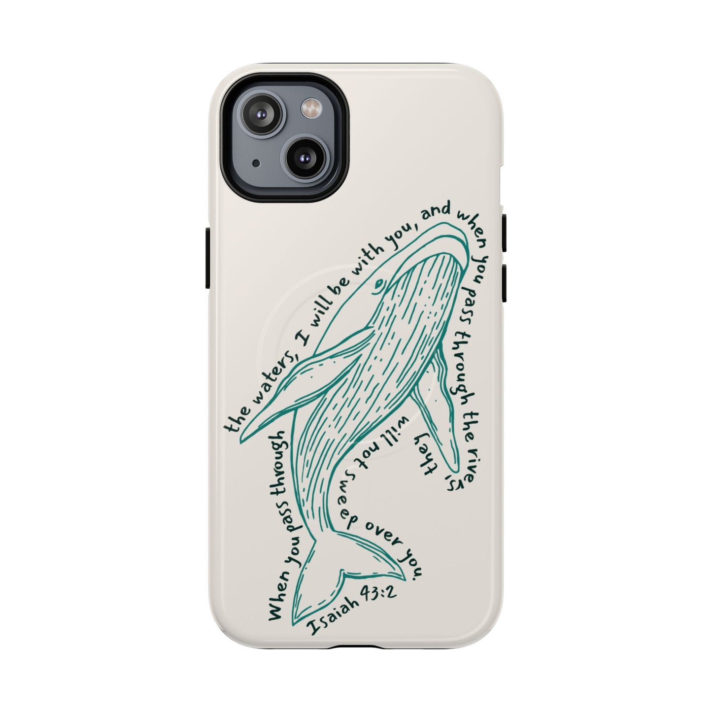 Deep Waters - Cream Phone Case