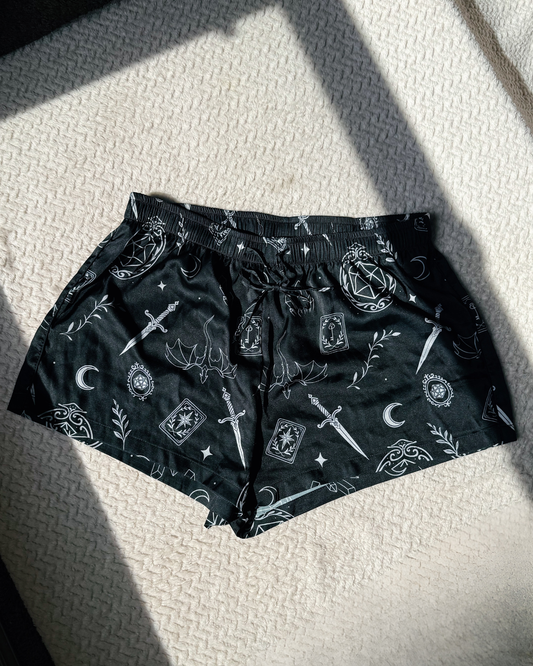 Obsidian Dreams - Pajama Shorts