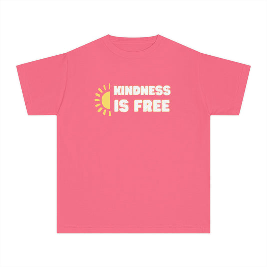Kindness is Free - (Youth) Comfort Colors Tee