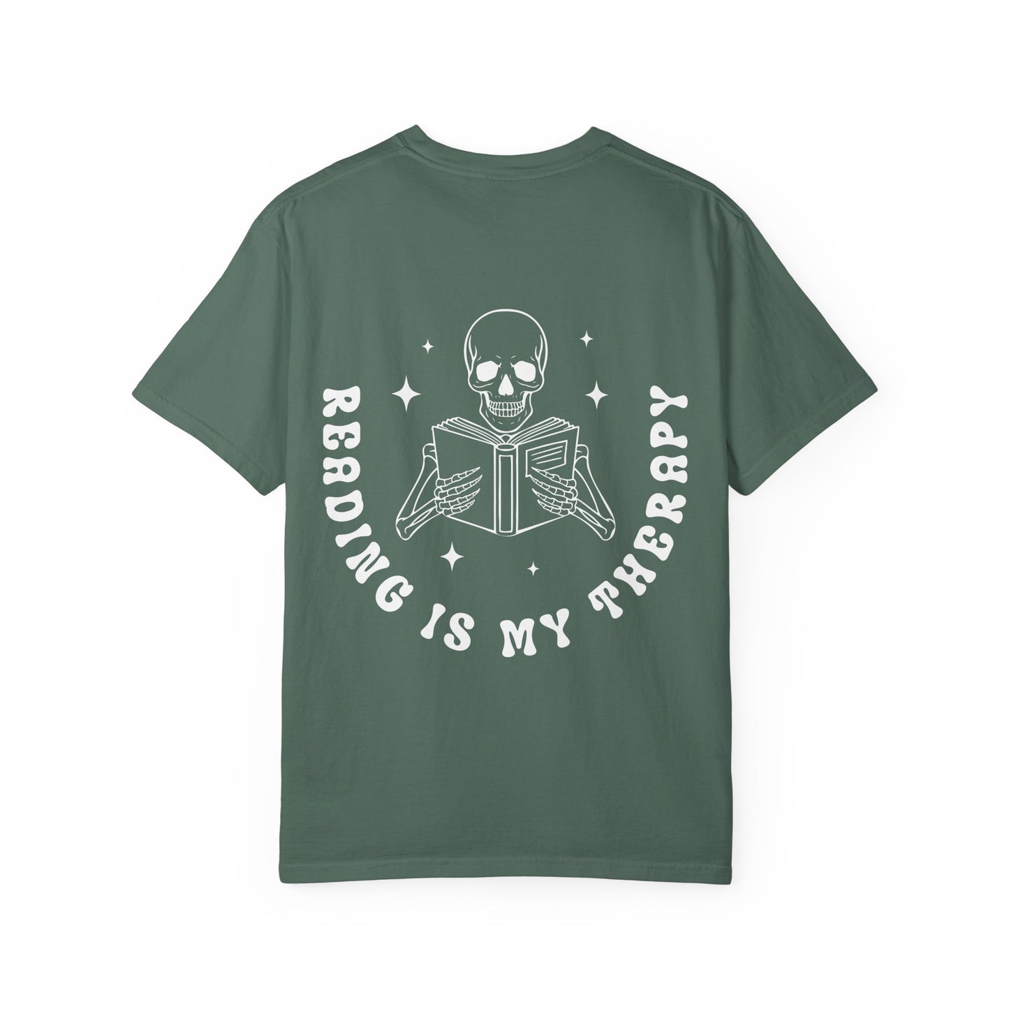 Reading is my Therapy - Comfort Colors Tee