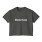 Motherhood (Gothic Font) - Crop Tee