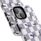 Dragon Check Phone Case — Lavender