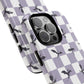Dragon Check Phone Case — Lavender