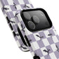 Dragon Check Phone Case — Lavender