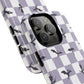 Dragon Check Phone Case — Lavender