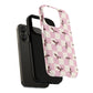 Dragon Check Phone Case — Pink