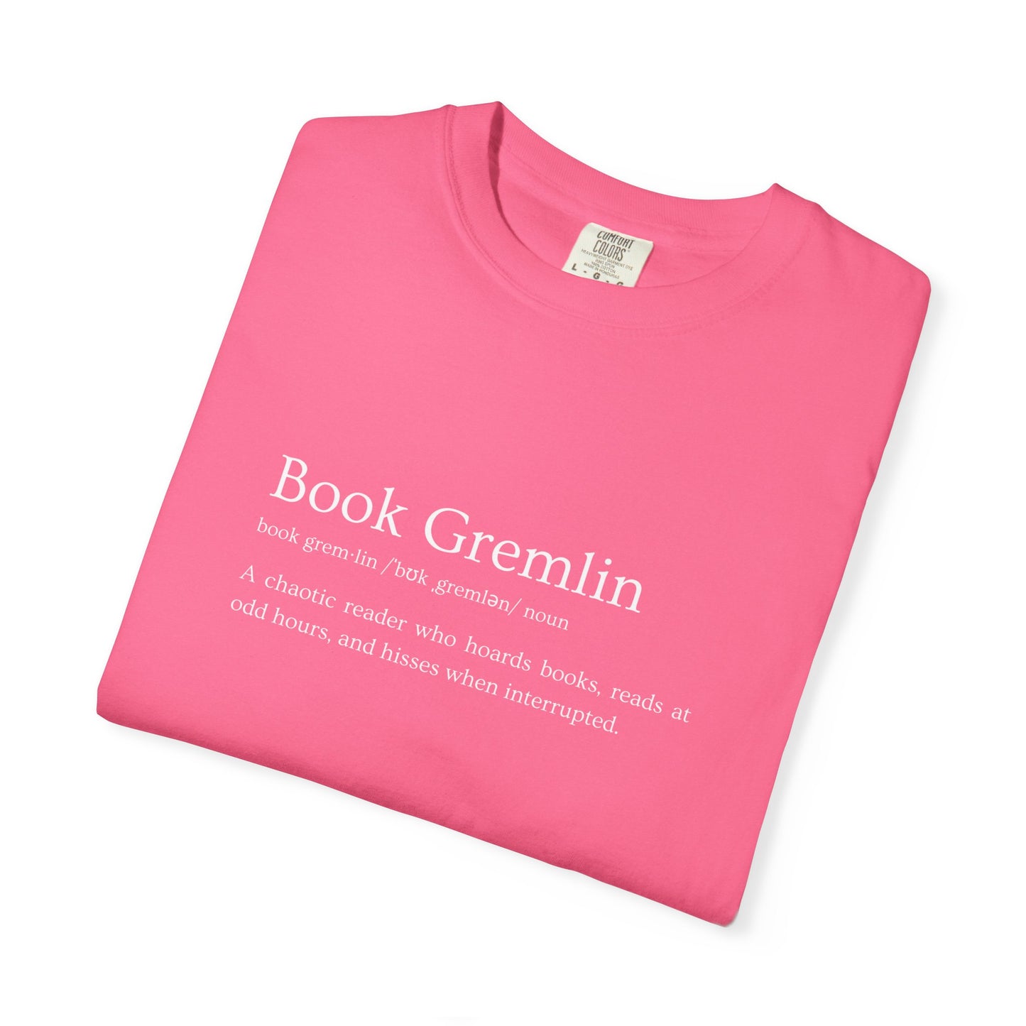 Book Gremlin - Comfort Colors Tee