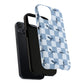 Dragon Check Phone Case — Blue