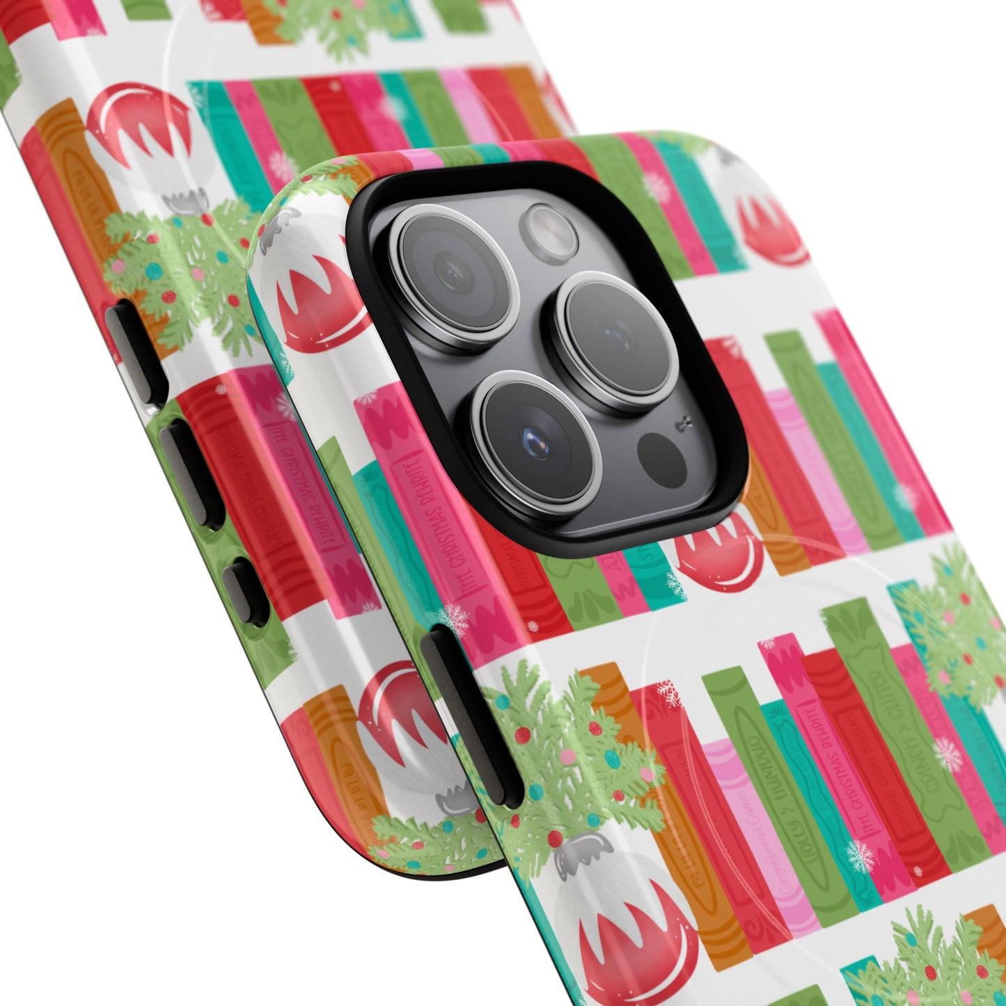 Christmas Bookshelf - Phone Case