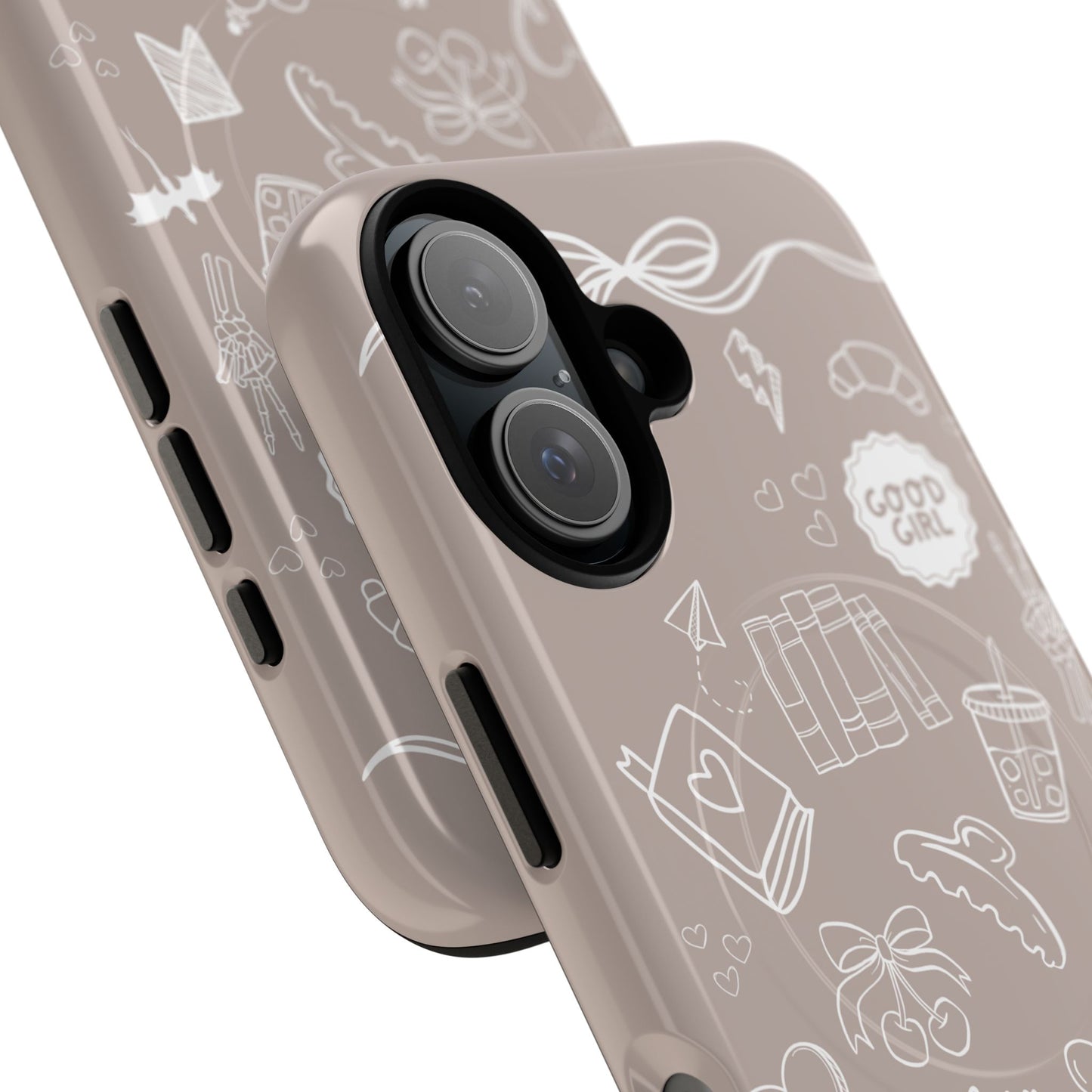 Neutral Bookish iPhone Case