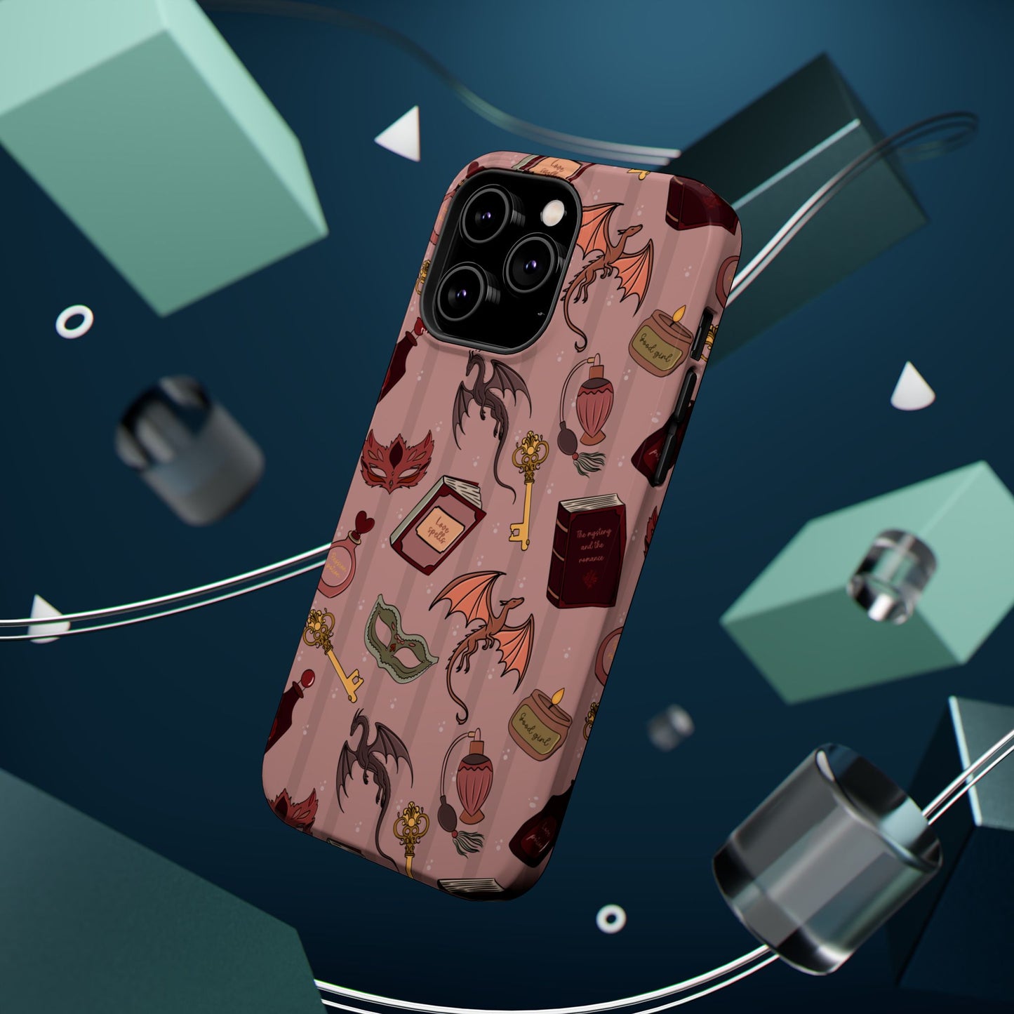 FF x Reading Through Realms - Romantasy Girlie Phone Case