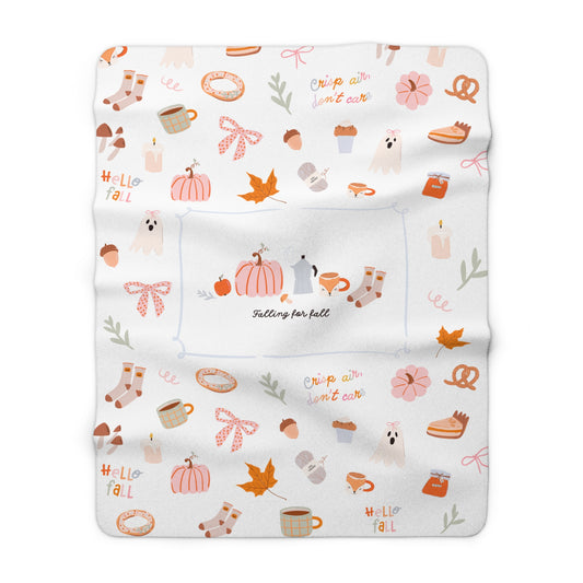 Fall Girlie - Falling For Fall Blanket