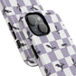 Dragon Check Phone Case — Lavender
