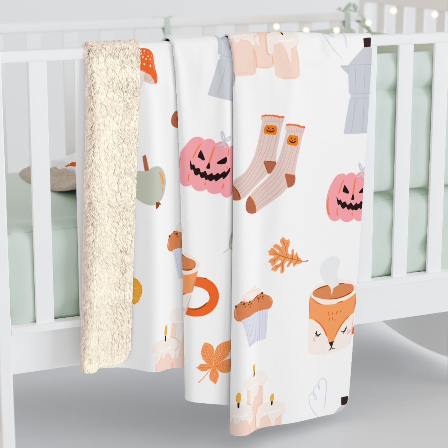 Fall Girlie Pattern Blanket