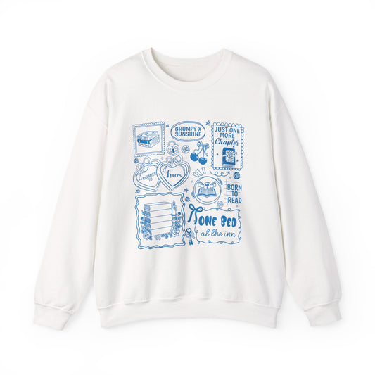 Tropes Sweatshirt (Blue Font)