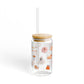 Fall Girlie Glass Cup