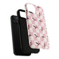 Dragon Check Phone Case — Pink