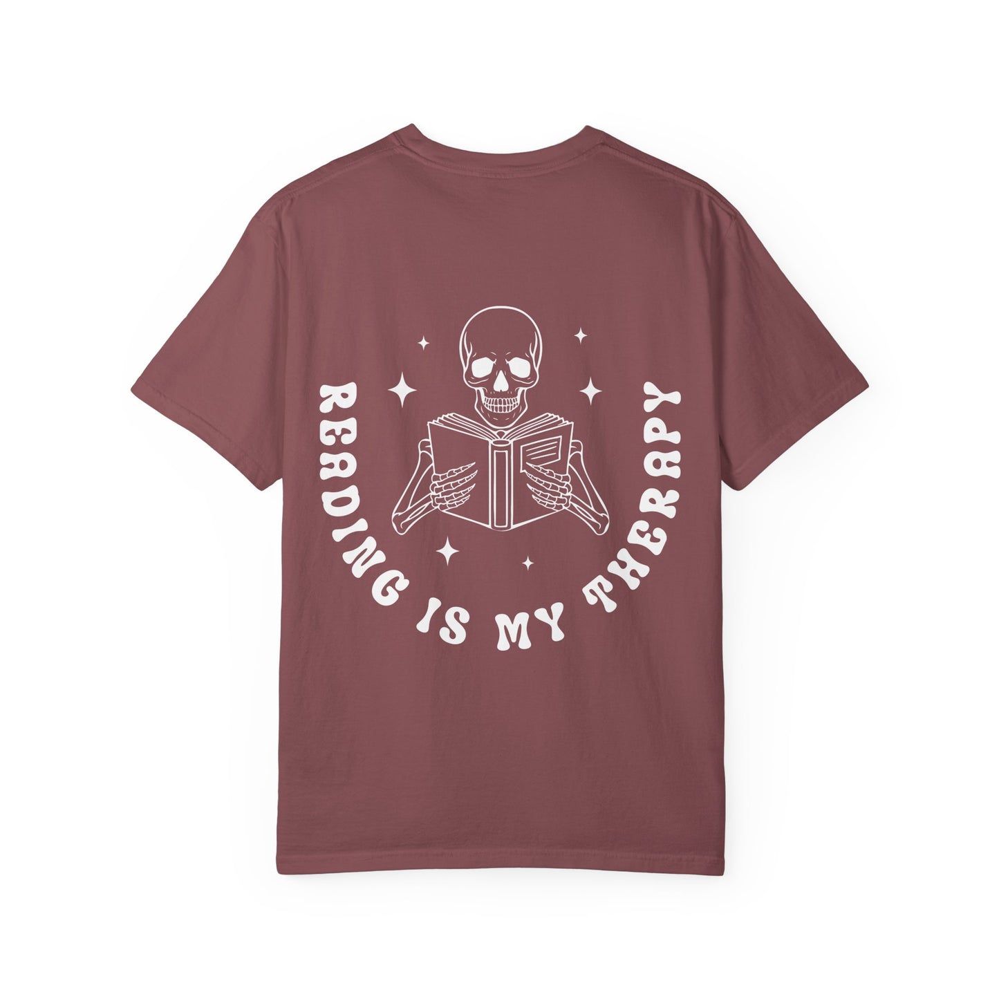 Reading is my Therapy - Comfort Colors Tee