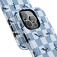 Dragon Check Phone Case — Blue