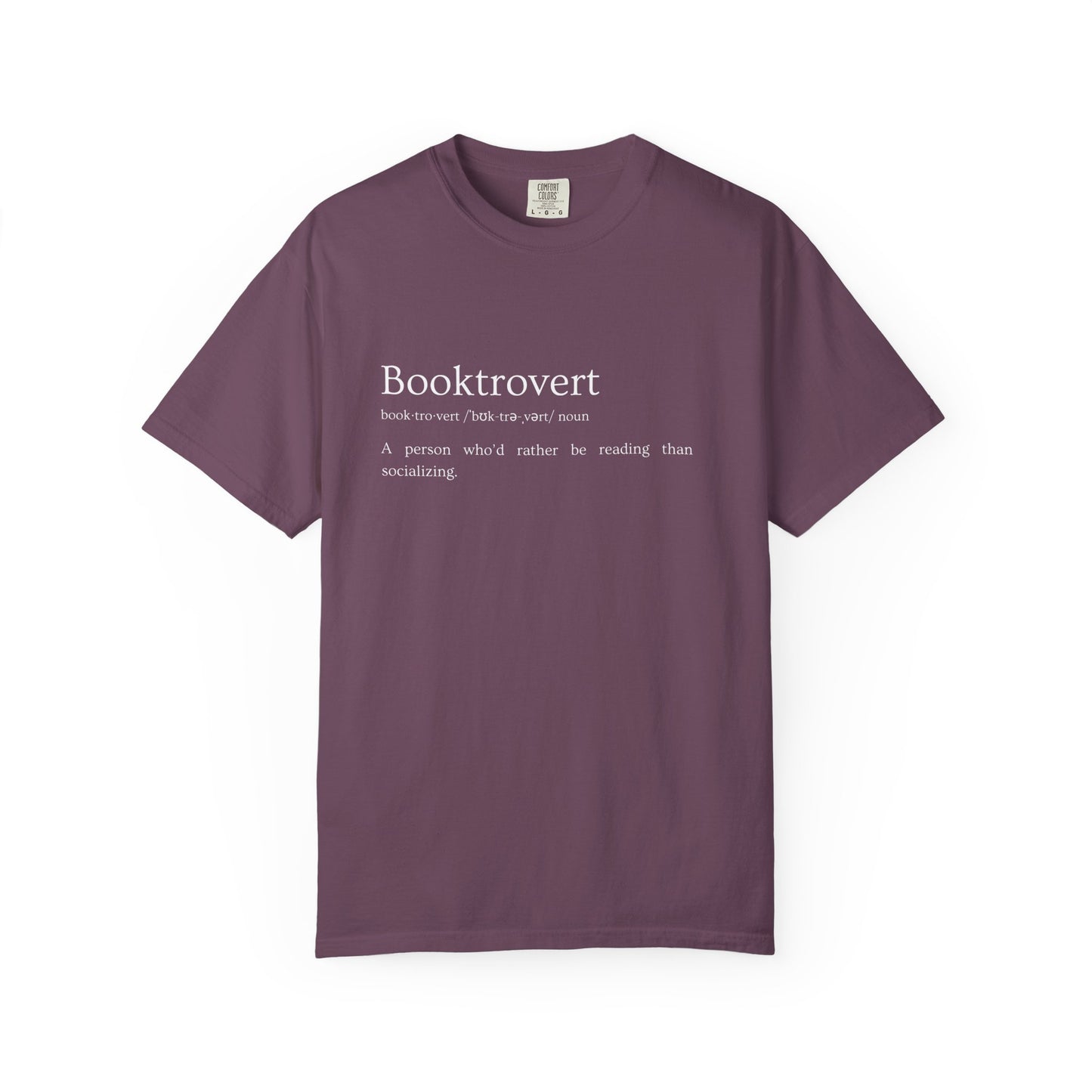 Booktrovert - Comfort Colors Tee