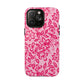 Hot Pink Floral iPhone Case