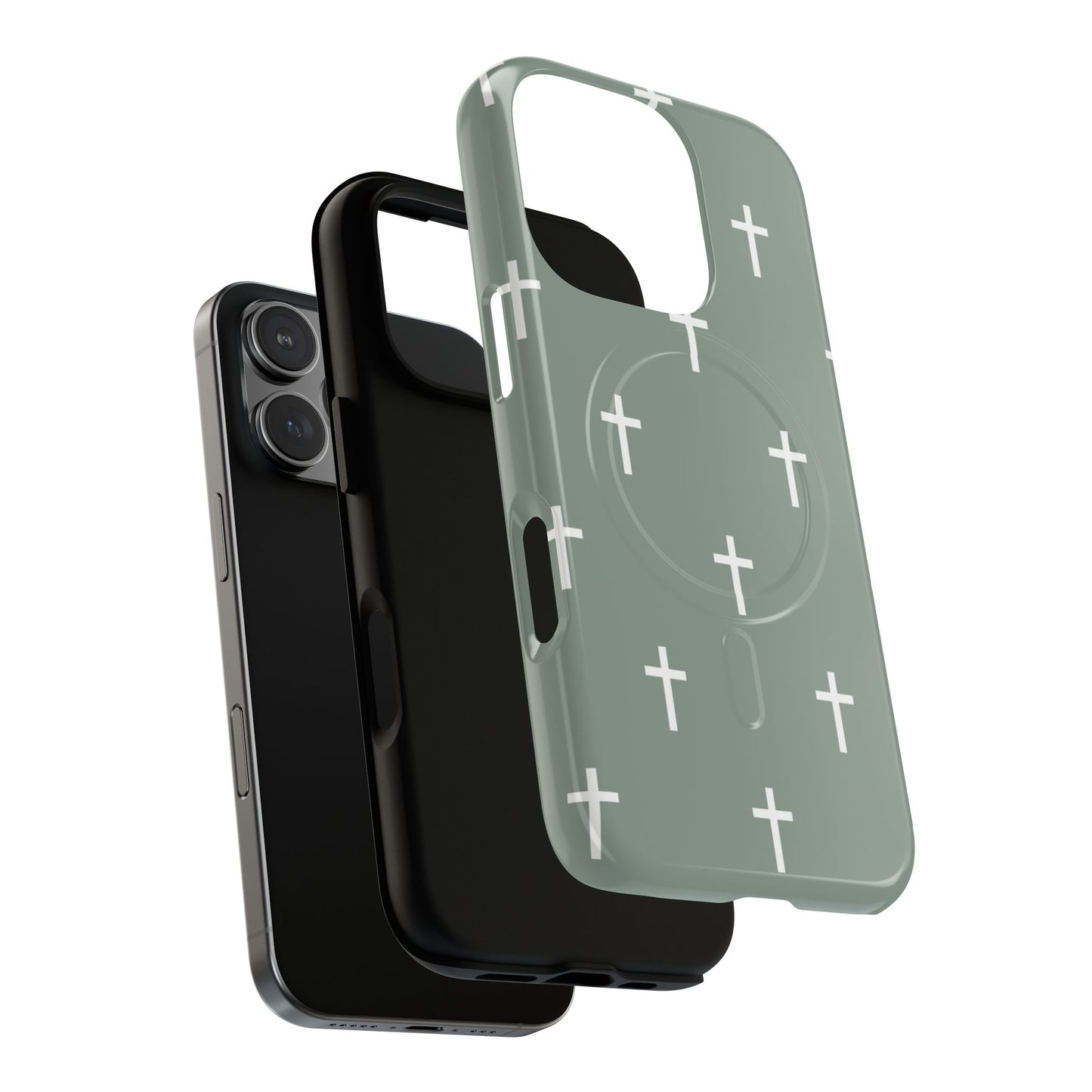 Green Cross - Phone Case
