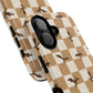 Dragon Check Phone Case — Camel