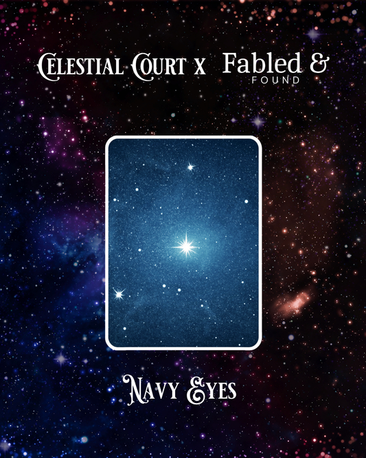 Navy Eyes - Kindle Insert - Officially Licensed Celestial Court
