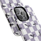 Dragon Check Phone Case — Lavender
