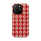 Red Gingham Holiday - Phone Case