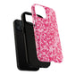 Hot Pink Floral iPhone Case