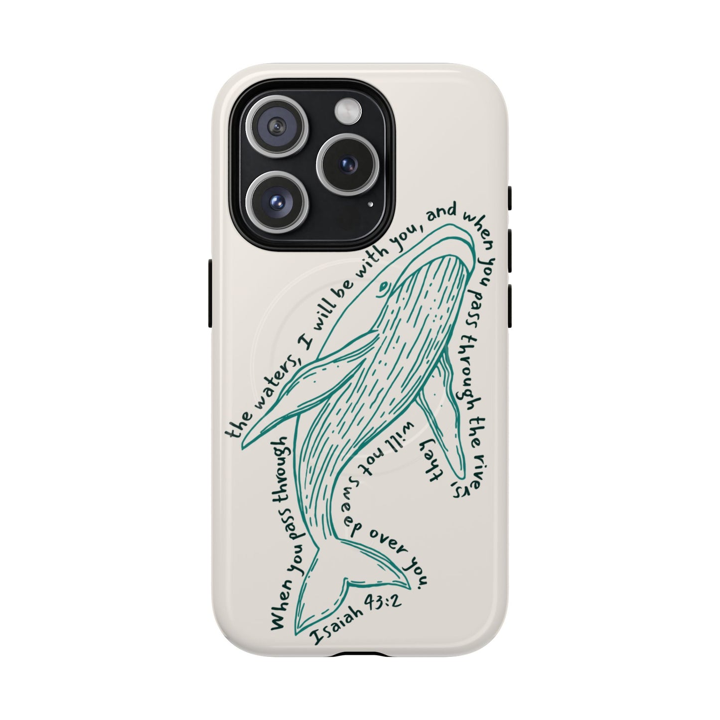 Deep Waters - Cream Phone Case