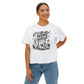 Comfort Colors Crop Tee - Welcome to the Bookstore - Perfect for Book Lovers, Halloween, Cozy Reading Nights, Spooky Vibes