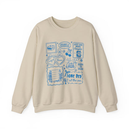 Tropes Sweatshirt (Blue Font)