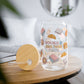 Books & Brunch Club - Glass Cup