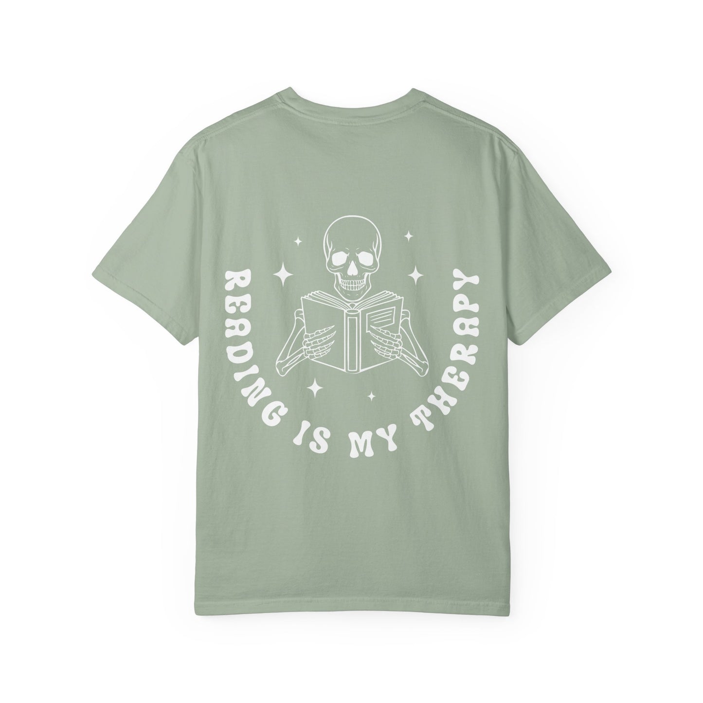 Reading is my Therapy - Comfort Colors Tee