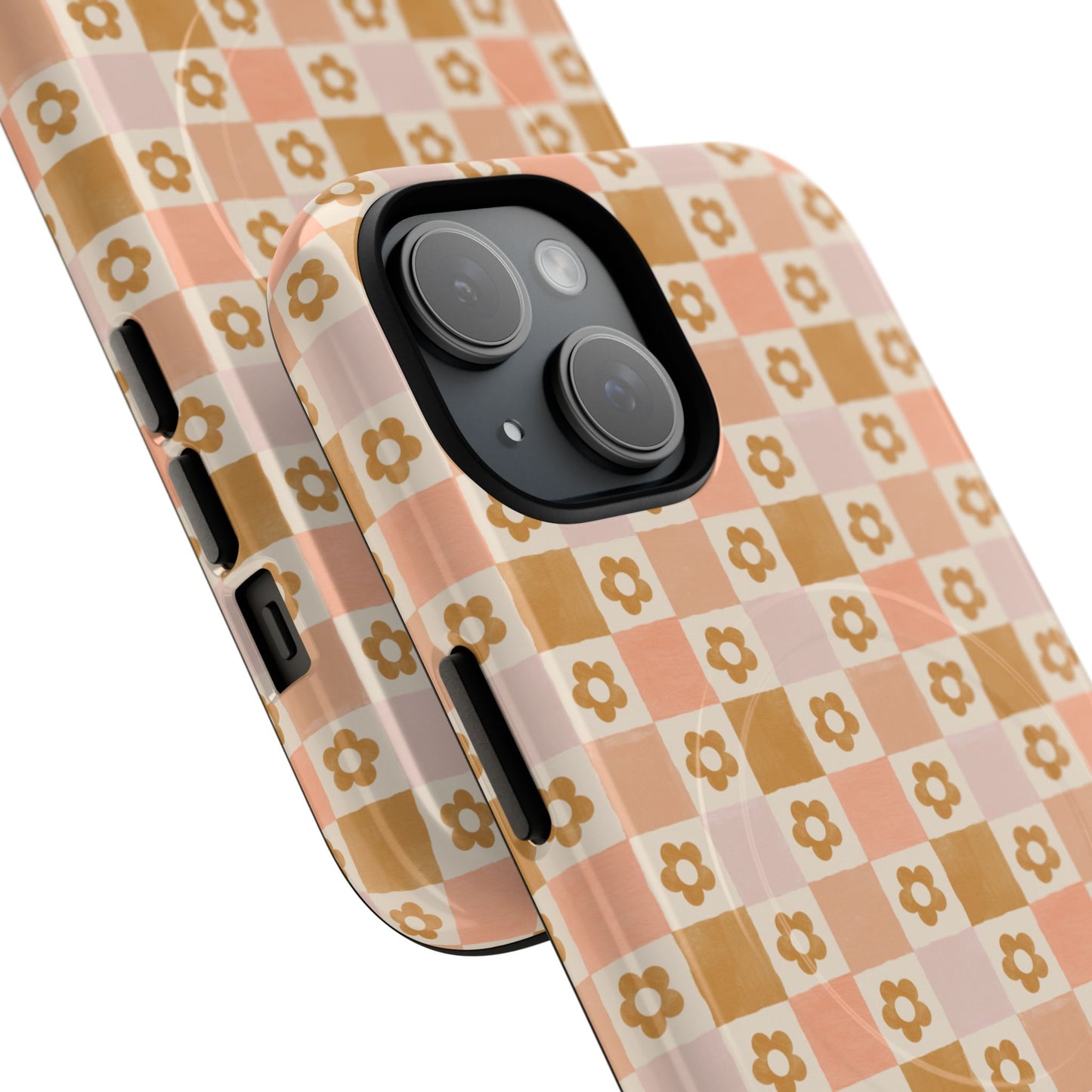 Groovy Checkered iPhone Case