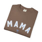 Blue Bow Coquette MAMA - Comfort Colors Tee