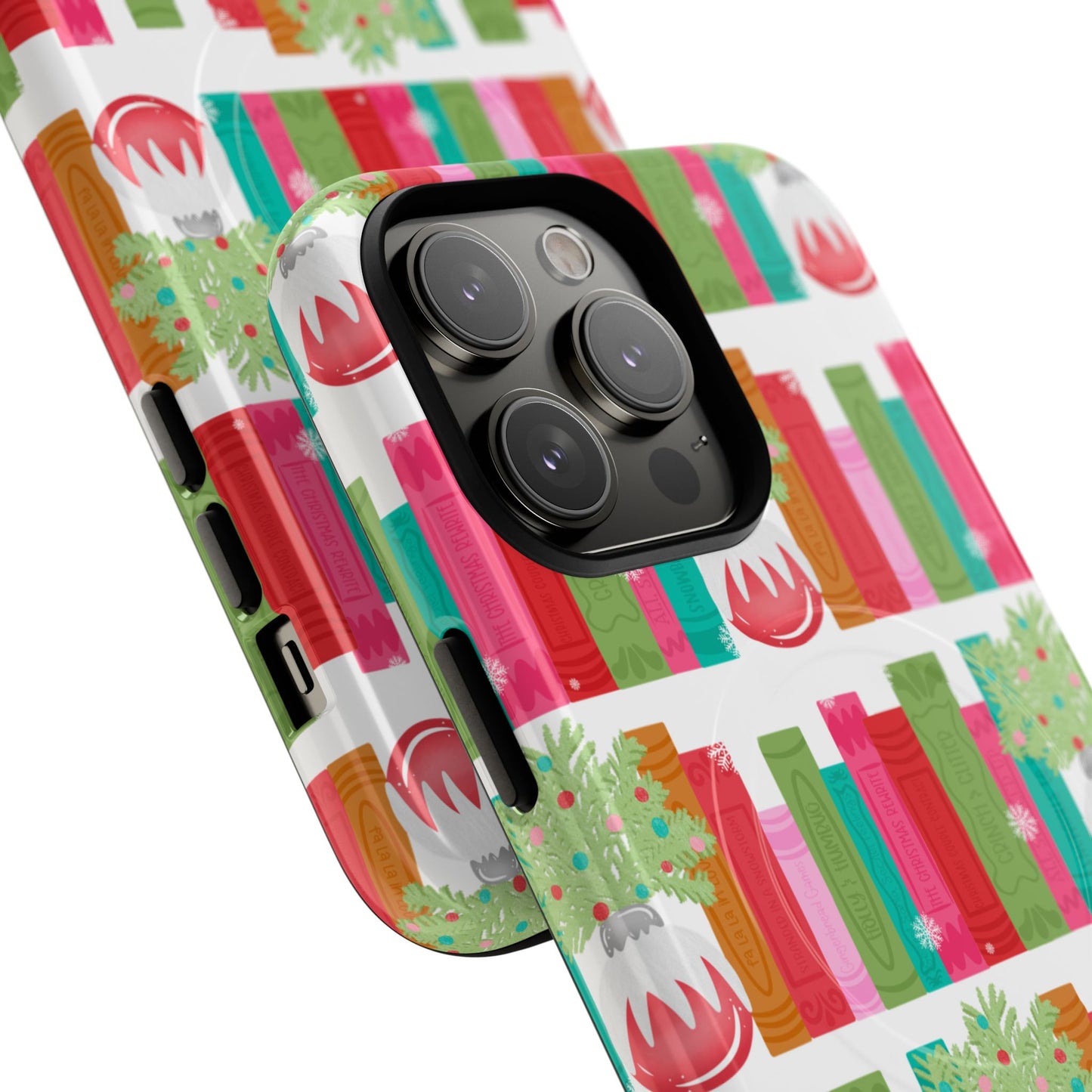 Christmas Bookshelf - Phone Case