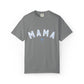 Blue Bow Coquette MAMA - Comfort Colors Tee