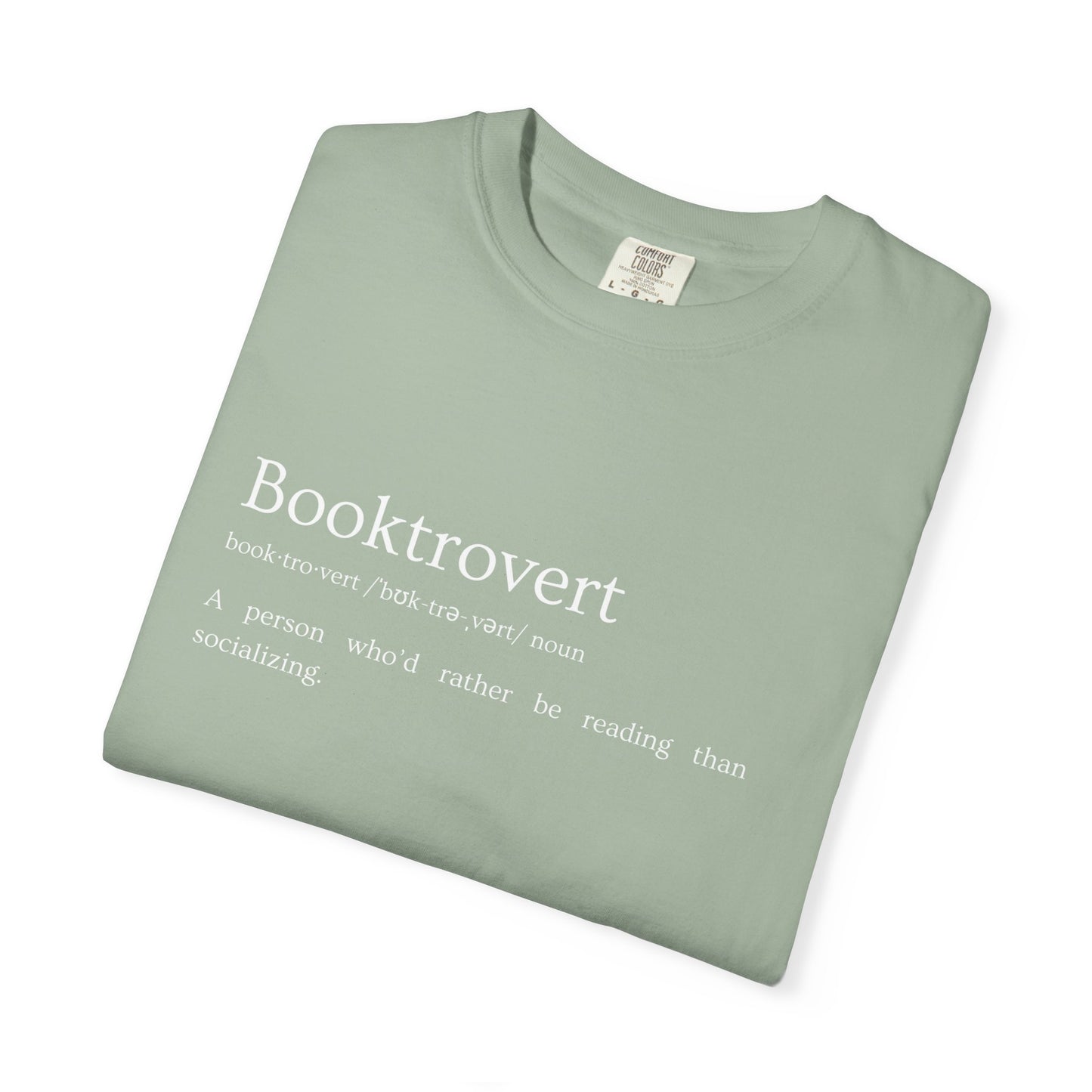Booktrovert - Comfort Colors Tee