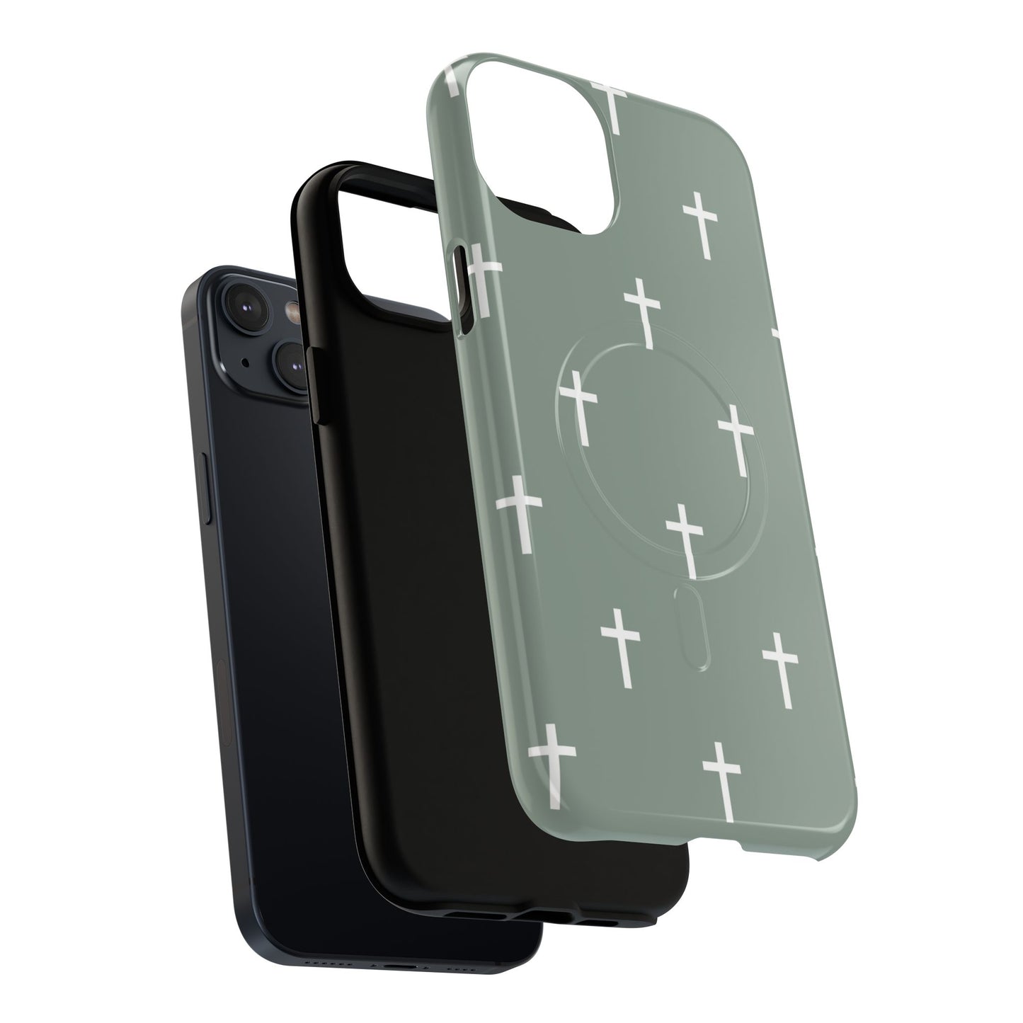 Green Cross - Phone Case