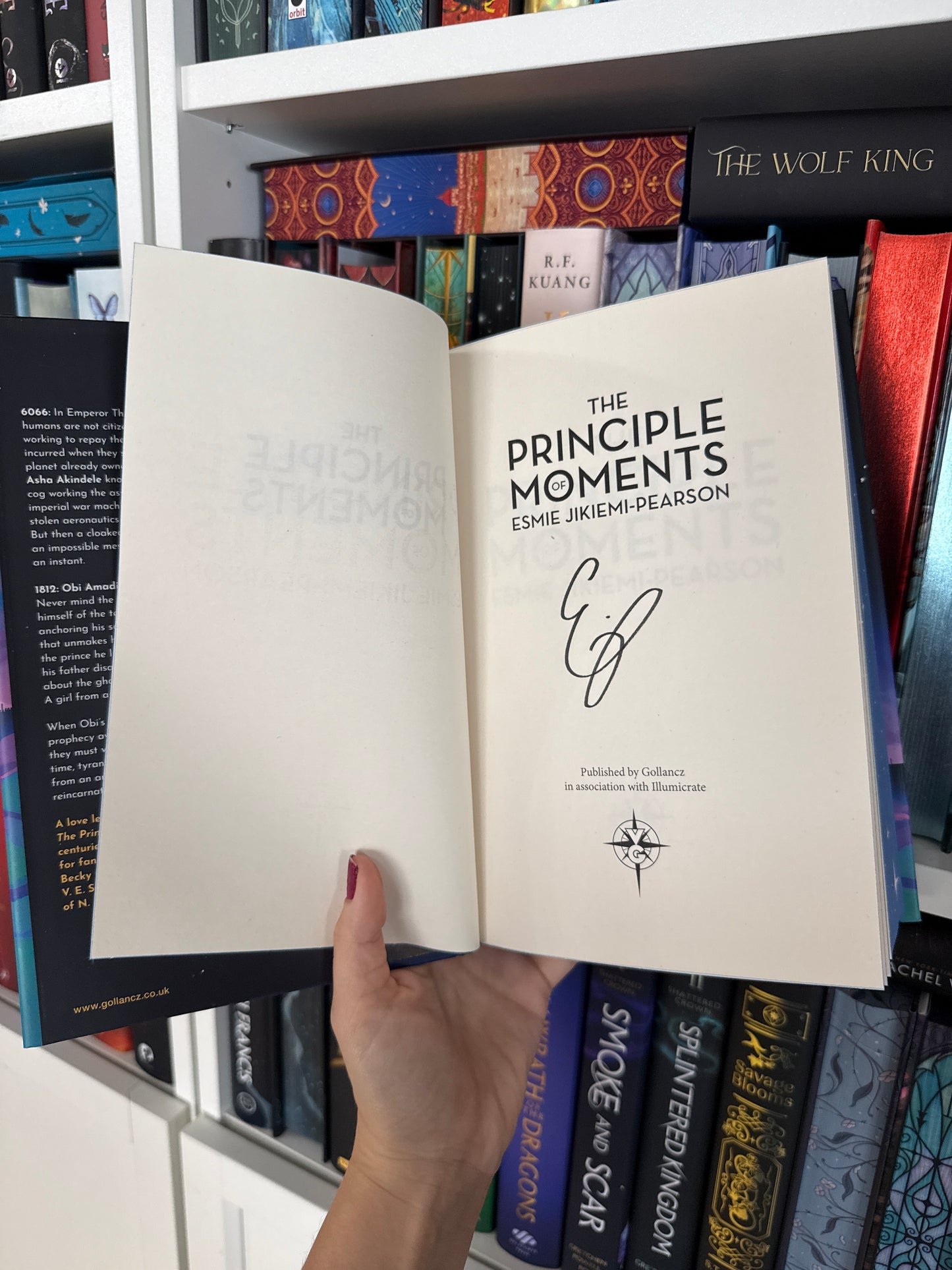 The Principle of Moments – Esmie Jikiemi-Pearson (Illumicrate)(SIGNED)(Hardback)