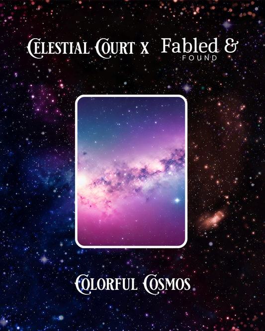 Colorful Cosmos - Kindle Insert - Officially Licensed Celestial Court