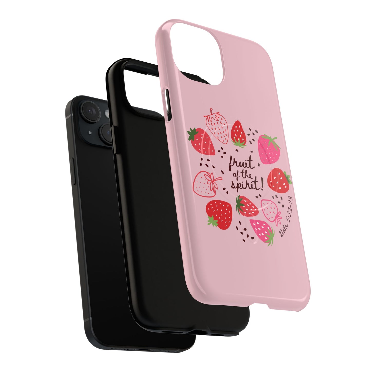 Fruits of the Spirit – Pink Phone Case