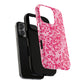 Hot Pink Floral iPhone Case