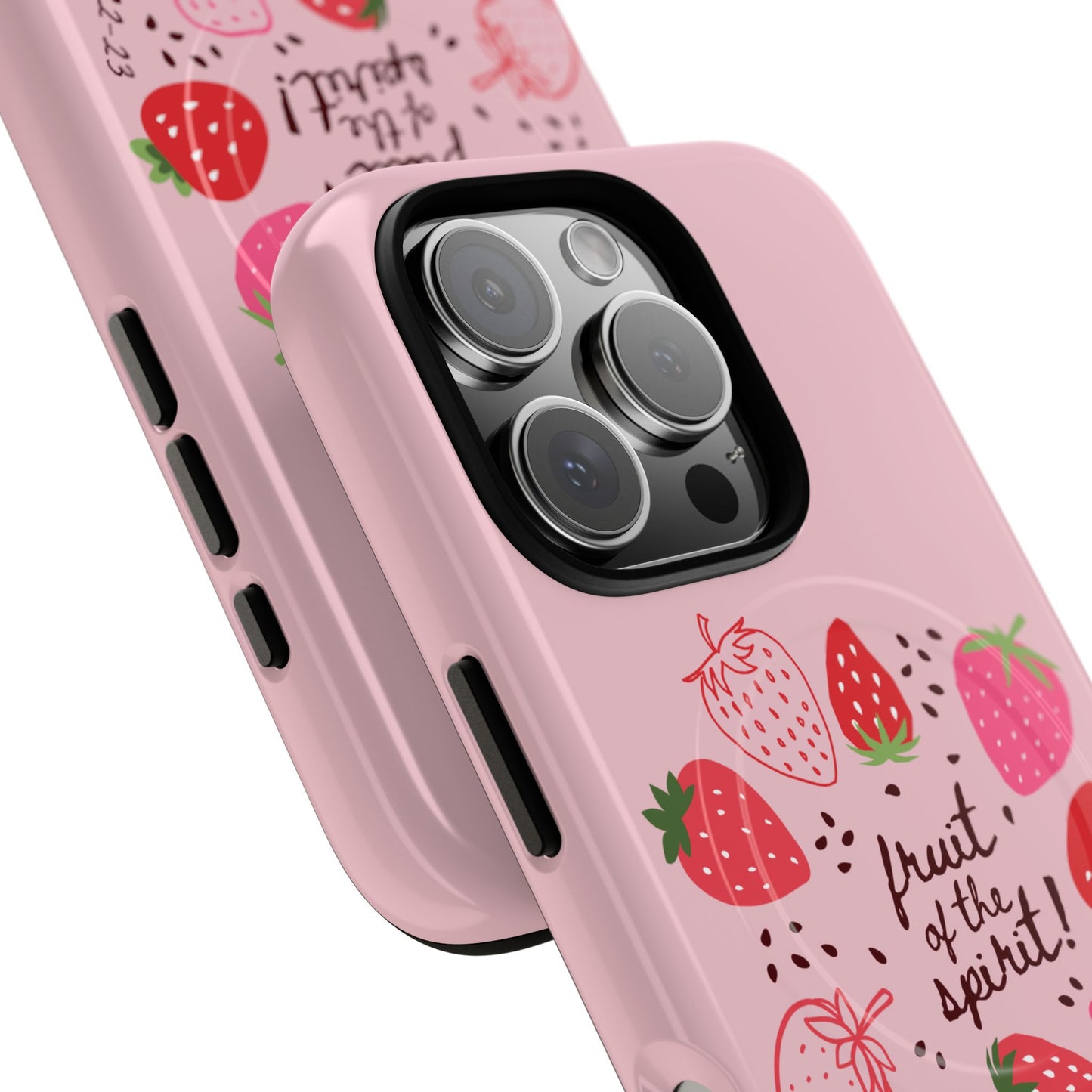 Fruits of the Spirit – Pink Phone Case
